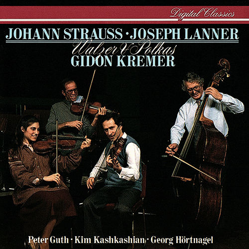 Imagen de apoyo de  LANNER, J.: Werber (Die) / STRAUSS I, J.: Eisele- und Beisele-Sprünge / Kettenbrücke-Walzer (G. Kremer, Guth, Kashkashian, Hörtnagel)