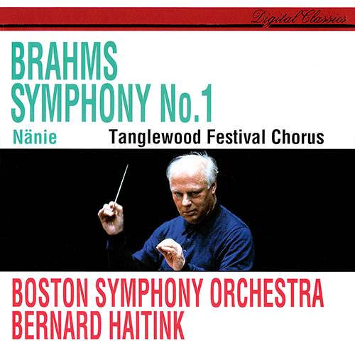 Imagen de apoyo de  BRAHMS, J.: Symphony No. 1 / Nänie (Tanglewood Festival Chorus, Boston Symphony, Haitink)