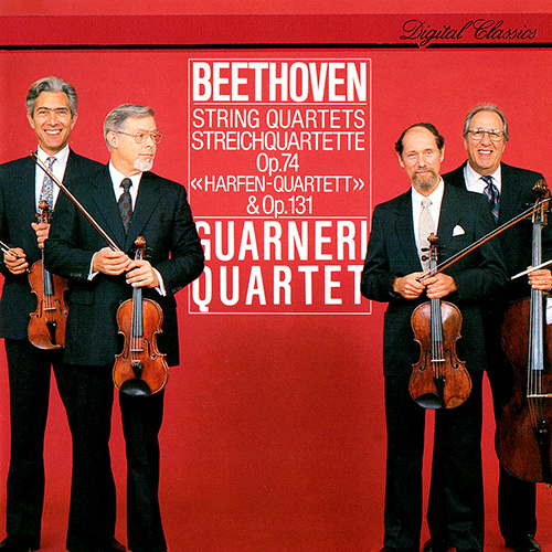 Imagen de apoyo de  BEETHOVEN, L. van: String Quartets Nos. 10, "Harp" and 14 (Guarneri Quartet)