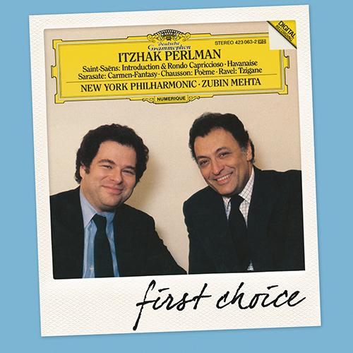 Imagen de apoyo de  SARASATE, P. de: Carmen Fantasy / CHAUSSON, E.: Poème / SAINT-SAËNS, C.: Havanaise (I. Perlman, New York Philharmonic, Mehta)