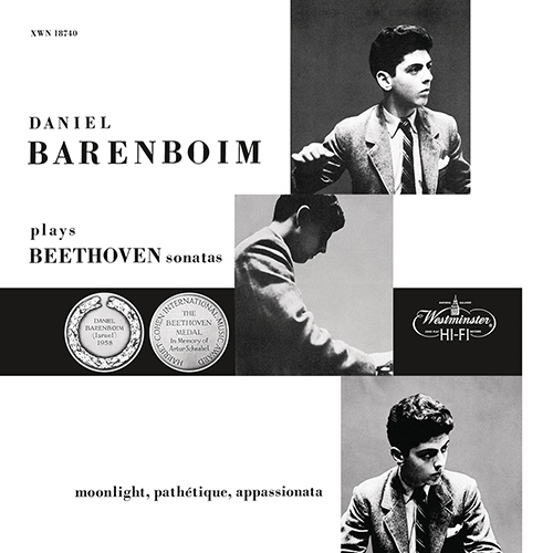 Imagen de apoyo de  BEETHOVEN, L. van: Piano Sonatas Nos. 8, "Pathétique", 14, "Moonlight" and 23, "Appassionata" (Barenboim)
