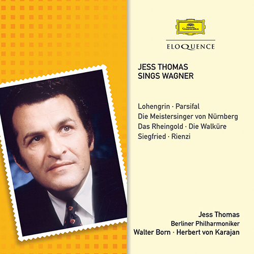 Imagen de apoyo de  WAGNER, R.: Opera Arias (J. Thomas, Berlin Philharmonic, W. Born)