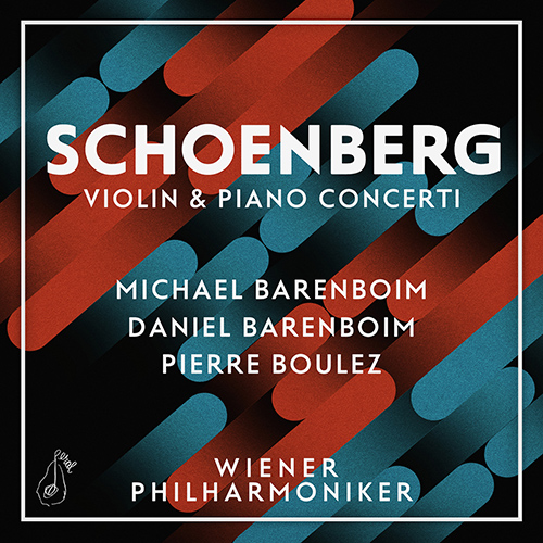 Imagen de apoyo de  SCHOENBERG, A.: Violin Concerto, Op. 36 / Piano Concerto, Op. 42 (M. Barenboim, D. Barenboim, Vienna Philharmonic, Boulez)