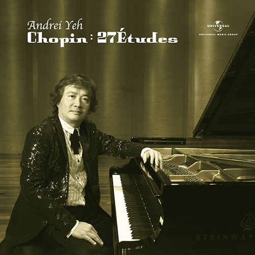 Imagen de apoyo de  CHOPIN, F.: Etudes (Complete) (Andrei Yeh)