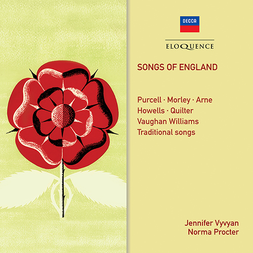 Imagen de apoyo de  Vocal Music - MORLEY, T. / HOWELLS, H. / QUILTER, R. / VAUGHAN WILLIAMS, R. (Songs of England) (Vyvyan, Procter, E. Lush, Redshaw)
