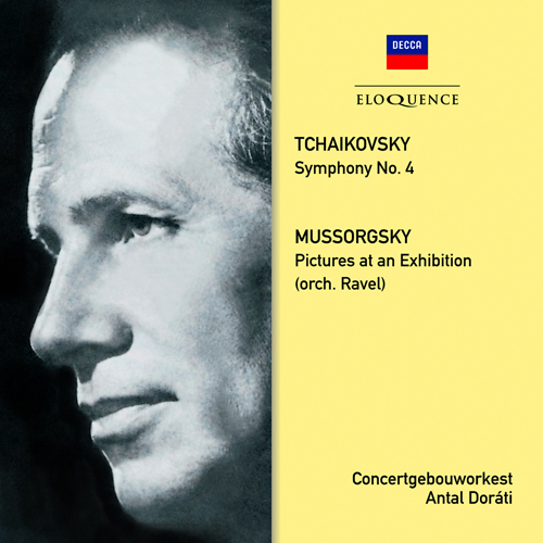 Imagen de apoyo de  TCHAIKOVSKY, P.I.: Symphony No. 4 / MUSSORGSKY, M.P.: Pictures at an Exhibition (arr. M. Ravel for orchestra) (Concertgebouw Orchestra, A. Doráti)