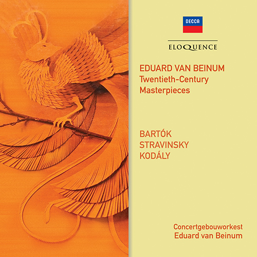 Imagen de apoyo de  Orchestral Music (20th Century) - BARTÓK, B. / STRAVINSKY, I. / KODÁLY, Z. (20th-Century Masterpieces) (Royal Concertgebouw Orchestra, Beinum)
