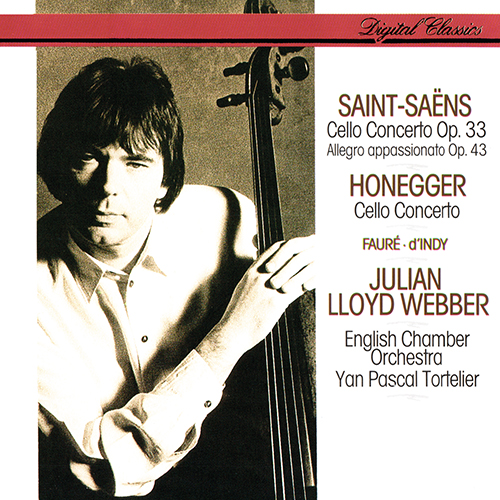 Imagen de apoyo de  Cello Recital: Lloyd Webber, Julian - SAINT-SAËNS, C. / HONEGGER, A. / FAURÉ, G. / INDY, V. d'