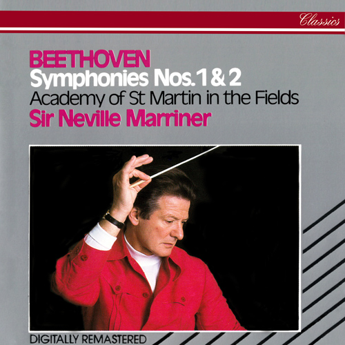 Imagen de apoyo de  BEETHOVEN, L. van: Symphonies Nos. 1 and 2 (Academy of St. Martin in the Fields Orchestra, Marriner)