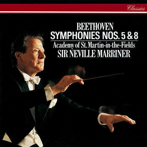 Imagen de apoyo de  BEETHOVEN, L. van: Symphonies Nos. 5 and 8 (Academy of St. Martin in the Fields Orchestra, Marriner)