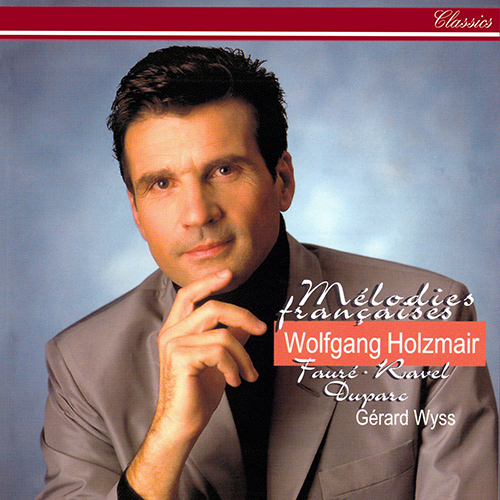 Imagen de apoyo de  Vocal Recital: Holzmair, Wolfgang - FAURÉ, G. / RAVEL, M. / DUPARC, H. (Mélodies françaises)