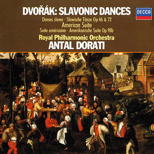 Imagen de apoyo de  DVOŘÁK, A.: Orchestral Music - Slavonic Dances, Series 1 and 2 / Suite in A Major (Royal Philharmonic, A. Doráti)