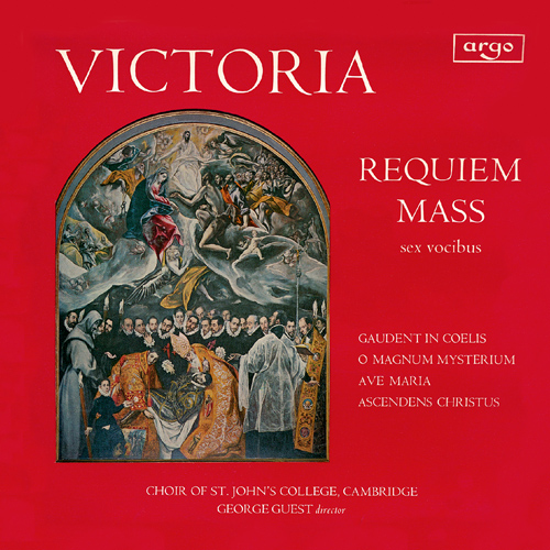 Imagen de apoyo de  VICTORIA, T.L. de: Sacred Choral Music - Requiem Mass / Gaudent in coelis animae Sanctorum / O magnum mysterium (St. John's College Choir, G. Guest)