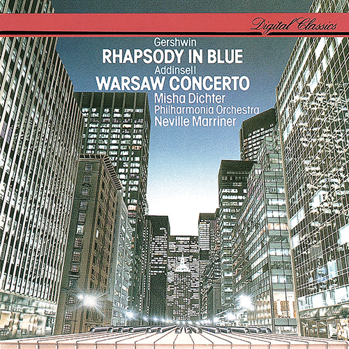 Imagen de apoyo de  GERSHWIN, G.: Rhapsody in Blue / ADDINSELL, R.:  Warsaw Concerto / CHOPIN, F.: Fantasy on Polish Airs (M. Dichter, Philharmonia Orchestra, Marriner)