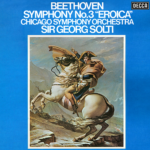Imagen de apoyo de  BEETHOVEN, L. van: Symphony No. 3, "Eroica" (Chicago Symphony, Solti)