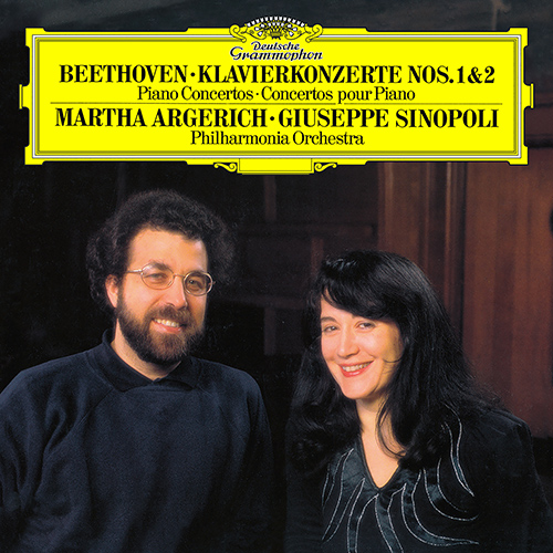 Imagen de apoyo de  BEETHOVEN, L. van: Piano Concertos Nos. 1 and 2 (Argerich, Philharmonia Orchestra, Sinopoli)