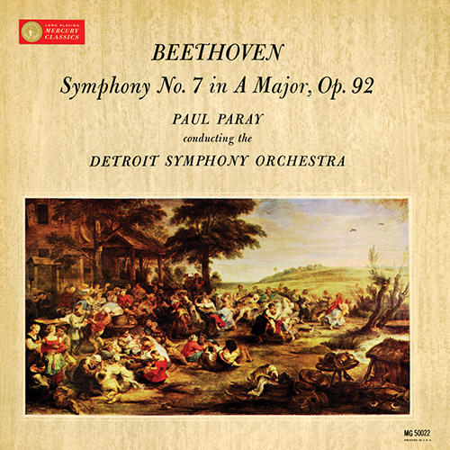 Imagen de apoyo de  BEETHOVEN, L. van:  Symphony No. 7 (Detroit Symphony, Paray)