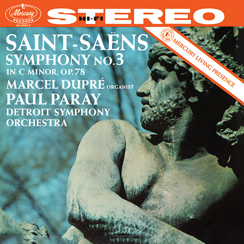 Imagen de apoyo de  SAINT-SAËNS, C.: Symphony No. 3, "Organ" (The Mercury Masters, Vol. 16) (Dupré, Detroit Symphony, Paray)