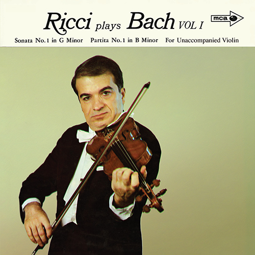 Imagen de apoyo de  BACH, J.S.: Sonatas and Partitas for Solo Violin, BWV 1001-1003 (Ricci)