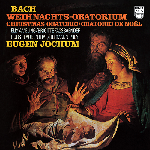Imagen de apoyo de  BACH, J.S.: Christmas Oratorio, BWV 248 (Ameling, Fassbaender, Laubenthal, Prey, Bavarian Radio Chorus and Symphony Orchestra, Jochum)