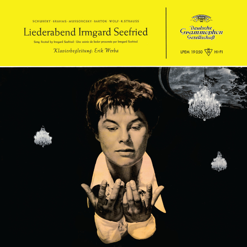 Imagen de apoyo de  Vocal Recital (Soprano): Seefried, Irmgard - BARTÓK, B. / BRAHMS, J. / MUSSORGSKY, M. / SCHUBERT, F. / STRAUSS, R. / WOLF, H. (Liederabend)
