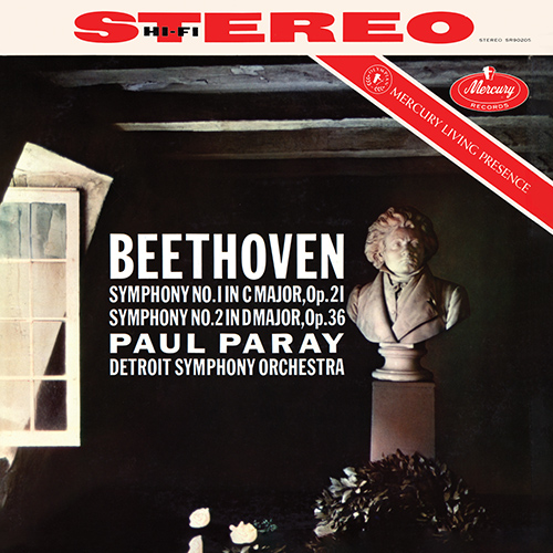 Imagen de apoyo de  BEETHOVEN, L. van: Symphonies Nos. 1 and 2 (Detroit Symphony, Paray)