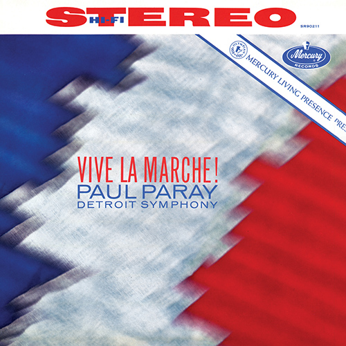 Imagen de apoyo de  Vive la marche! - BERLIOZ, H. / CHABRIER, E. / GOUNOD, C.-F. / MEYERBEER, G. / SAINT-SAËNS, C. (Detroit Symphony, Paray)