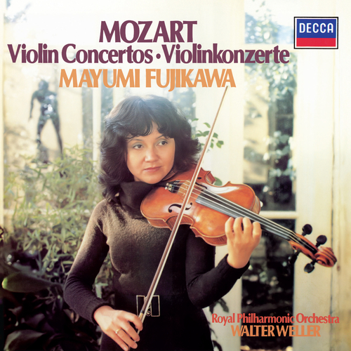 Imagen de apoyo de  MOZART, W.A.: Violin Concertos Nos. 4 and 5, "Turkish" / Rondos, K. 269 and 373 / Adagio, K. 261 (Mayumi Fujikawa, Royal Philharmonic, Weller)