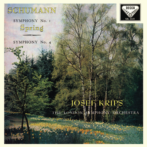 Imagen de apoyo de  SCHUMANN, R.: Symphonies Nos. 1, "Spring" and 4 (London Symphony, Krips)