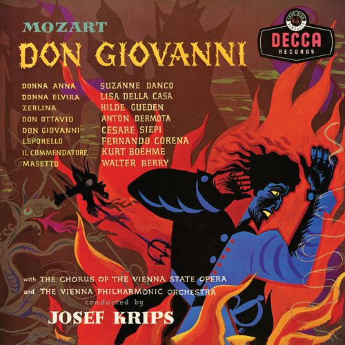 Imagen de apoyo de  MOZART, W.A.: Don Giovanni [Opera] (Danco, Della Casa, Gueden, Vienna State Opera Chorus, Vienna Philharmonic, Krips)