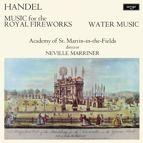 Imagen de apoyo de  HANDEL, G.F.: Music for the Royal Fireworks / Water Music: Suites Nos. 1, 2 and 3 (Academy of St. Martin in the Fields Orchestra, Marriner)