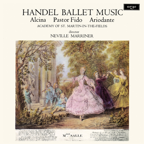 Imagen de apoyo de  HANDEL, G.F.: Ballet Music - Alcina / Il Pastor Fido / Ariodante (Academy of St. Martin in the Fields Orchestra, Marriner)