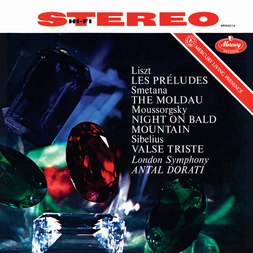 Imagen de apoyo de  LISZT, F.: Préludes (Les) / SMETANA, B.: Moldau / MUSSORGSKY, M.P.: St. John's Night on Bald Mountain (London Symphony, A. Doráti)