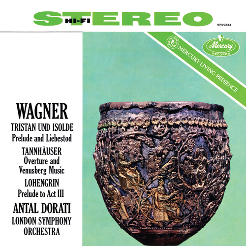 Imagen de apoyo de  WAGNER, R.: Tristan und Isolde: Prelude - Isolde's Liebestod / Tannhäuser: Overture / Lohengrin: Prelude (London Symphony, A. Doráti)