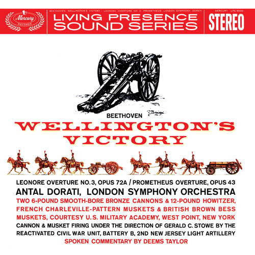 Imagen de apoyo de  BEETHOVEN, L. van: Wellington's Victory / Leonore Overture No. 3 / The Creatures of Prometheus Overture (D. Taylor, London Symphony, A. Doráti)