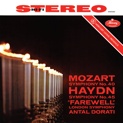 Imagen de apoyo de  MOZART, W.A.: Symphony No. 40 / HAYDN, J.: Symphony No. 45, "Farewell" (London Symphony, A. Doráti)