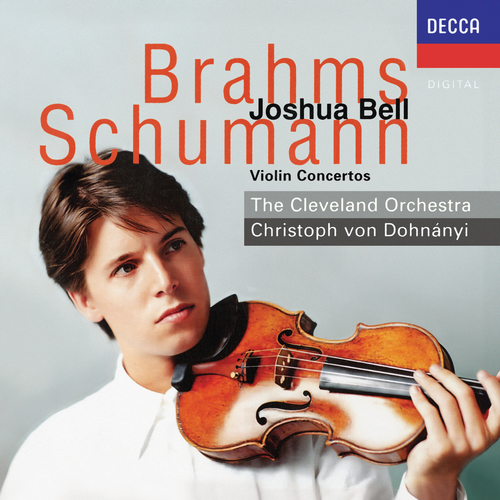 Imagen de apoyo de  BRAHMS, J.: Violin Concerto, Op. 77 / SCHUMANN, R.: Violin Concerto, WoO 1 (J. Bell, Cleveland Orchestra, Dohnányi)