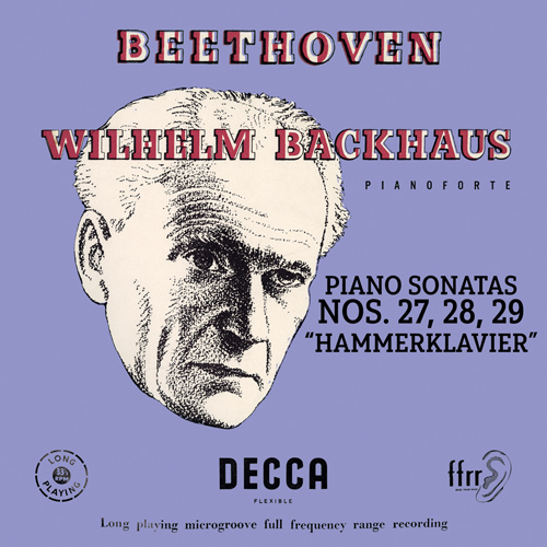 Imagen de apoyo de  BEETHOVEN, L. van: Piano Sonatas Nos. 27, 28 and 29, "Hammerklavier" (Backhaus)