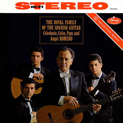 Imagen de apoyo de  Guitar Music - GRANADOS, E. / ROMERO, C. / TÁRREGA, F. (The Royal Family of the Spanish Guitar) (Celedonio, Celin, Pepe and Angel Romero)