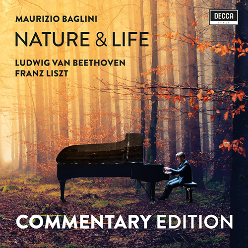Imagen de apoyo de  BEETHOVEN, L. van / LISZT, F.: Piano Music and Commentaries (Nature and Life) (Baglini)