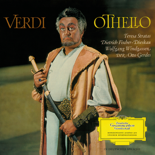 Imagen de apoyo de  VERDI, G.: Otello [Opera] (Sung in German) (Stratas, Fischer-Dieskau, Windgassen, Bavarian State Opera and Orchestra, Gerdes)