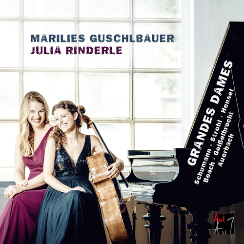 Imagen de apoyo de  Cello and Piano Recital: Guschlbauer, Marilies / Rinderle, Julia - SCHUMANN, C. / STROHL, R. / MENDELSSOHN-HENSEL, Fanny / BEACH, A. (Grandes Dames)