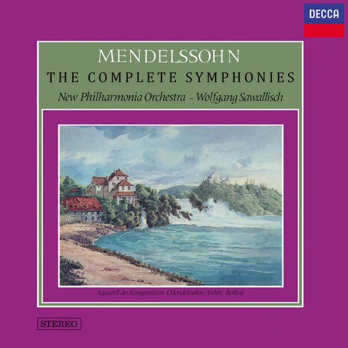 Imagen de apoyo de  MENDELSSOHN, Felix: Symphonies (The) (Complete) (New Philharmonia, Sawallisch)