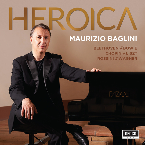 Imagen de apoyo de  Piano Recital: Baglini, Maurizio - BEETHOVEN, L. van / BOWIE, D. / CHOPIN, F. / LISZT, F. (Heroica)