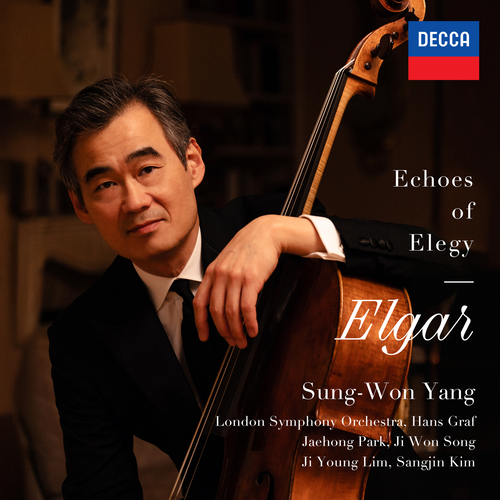 Imagen de apoyo de  ELGAR, E.: Cello Concerto, Op. 85 / Piano Quintet, Op. 84 (Echoes of Elegy) (Sung-Won Yang, London Symphony, Graf)