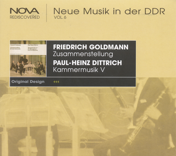 Imagen de apoyo de  GOLDMANN, F.: Zusammenstellung / DITTRICH, P.-H.: Kammermusik V (Berlin Blaservereinigung)