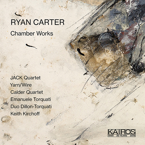Imagen de apoyo de  CARTER, R.: Chamber Works - Break / Errata / Grip / When All Else Fails (Kirchoff, Torquati, Jack Quartet, Yarn/Wire, Duo Dillon-Torquati)