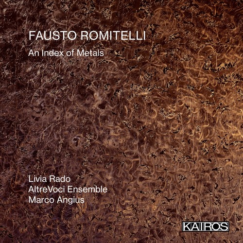 Imagen de apoyo de  ROMITELLI, F.: Index of Metals (An) [Opera] (Rado, Altrevoci Ensemble, Angius)