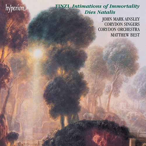 Imagen de apoyo de  FINZI, G.: Intimations of Immortality / Dies natalis (Ainsley, Corydon Singers and Orchestra, Best)