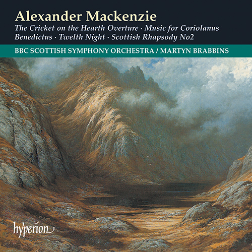 Imagen de apoyo de  MACKENZIE, A.C.: Cricket on the Hearth (The) / Coriolanus / Benedictus (BBC Scottish Symphony, Brabbins)